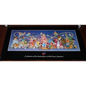 1999 In Celebration of One Hundred Years Walt Disneys Imagination Poster 24x36